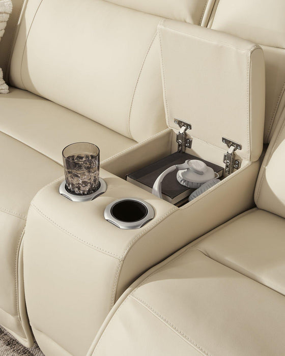 Double Deal Reclining Sectional with Console - BWO Furniture & Mattresses