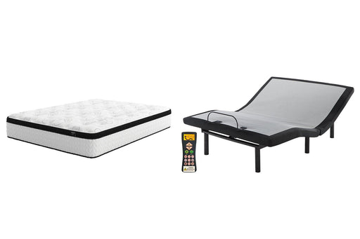 Chime 12 Inch California King Hybrid Mattress Package - BWO Furniture & Mattresses