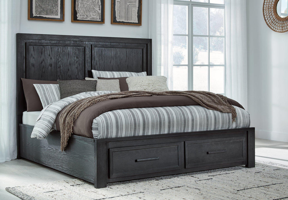 Foyland Panel Storage Bed - BWO Furniture & Mattresses