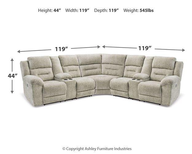 Family Den Power Reclining Sectional - BWO Furniture & Mattresses