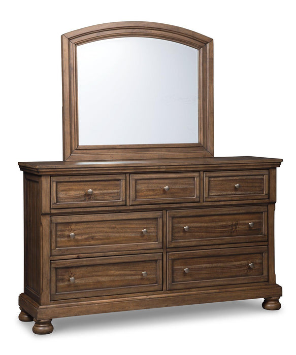 Flynnter Dresser and Mirror - BWO Furniture & Mattresses