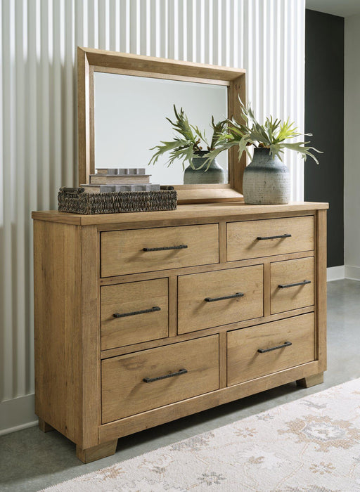 Galliden Dresser and Mirror - BWO Furniture & Mattresses