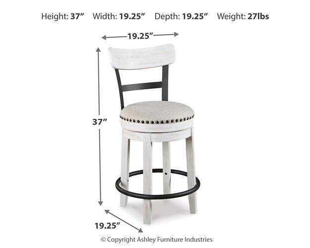 Valebeck Counter Height Bar Stool - BWO Furniture & Mattresses