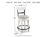 Valebeck Counter Height Bar Stool - BWO Furniture & Mattresses