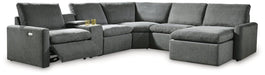 Hartsdale Power Reclining Sectional with Chaise - BWO Furniture & Mattresses