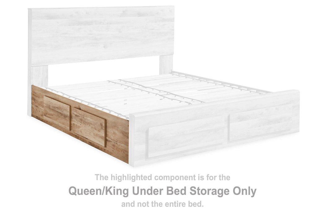 Hyanna Panel Storage Bed with 2 Under Bed Storage Drawer - BWO Furniture & Mattresses