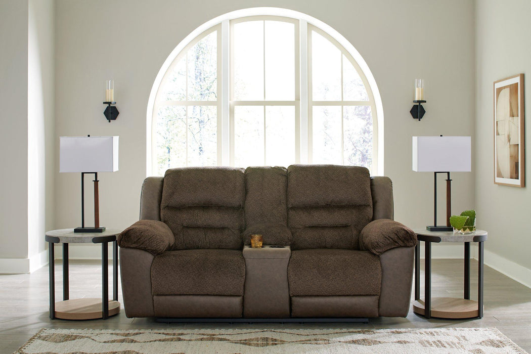 Dorman Reclining Loveseat with Console - BWO Furniture & Mattresses