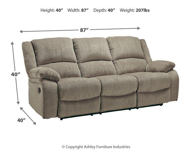 Draycoll Reclining Sofa - BWO Furniture & Mattresses