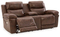 Edmar Power Reclining Loveseat with Console - BWO Furniture & Mattresses