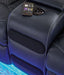 Fyne-Dyme Power Reclining Loveseat with Console - BWO Furniture & Mattresses