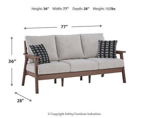 Emmeline Outdoor Sofa with Cushion - BWO Furniture & Mattresses