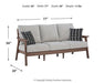 Emmeline Outdoor Sofa with Cushion - BWO Furniture & Mattresses