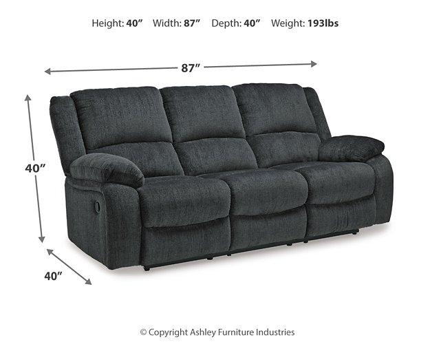 Draycoll Reclining Sofa - BWO Furniture & Mattresses