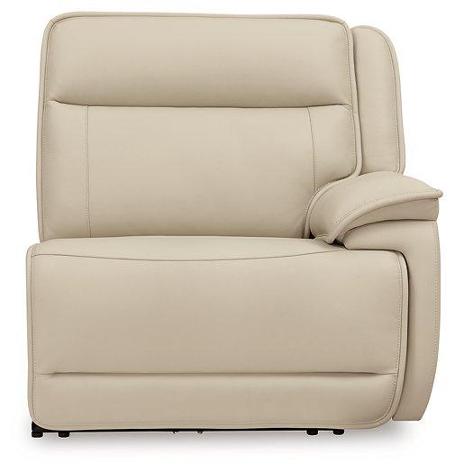 Double Deal Power Reclining Loveseat Sectional - BWO Furniture & Mattresses