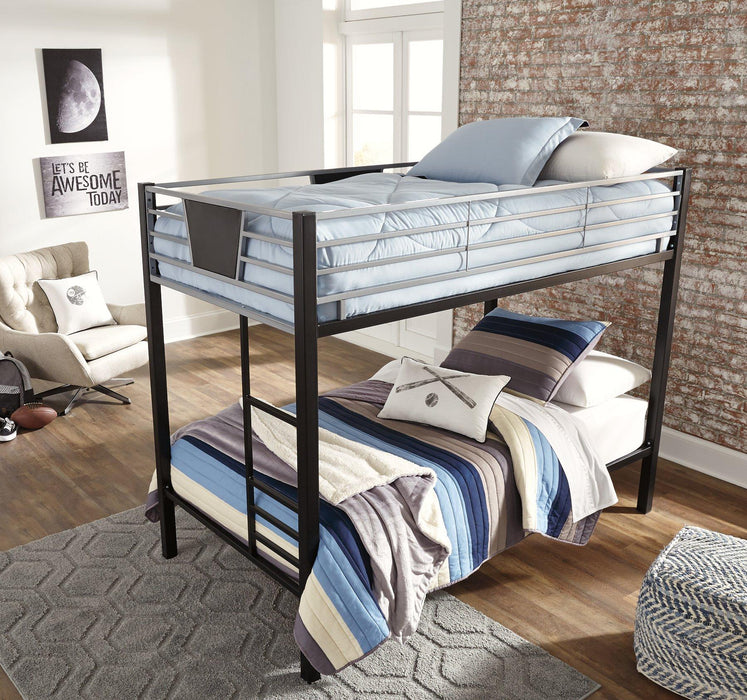 Dinsmore Bunk Bed with Ladder - BWO Furniture & Mattresses