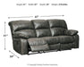 Dunwell Power Reclining Sofa - BWO Furniture & Mattresses