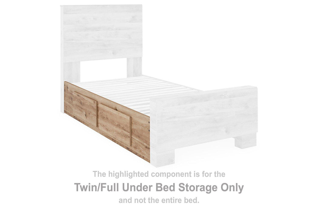 Hyanna Bed with 1 Side Storage - BWO Furniture & Mattresses