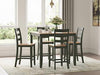 Gesthaven Counter Height Dining Table and 4 Barstools (Set of 5) - BWO Furniture & Mattresses