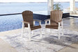 Genesis Bay Outdoor Dining Arm Chair (Set of 2) - BWO Furniture & Mattresses