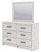 Cayboni Dresser and Mirror - BWO Furniture & Mattresses