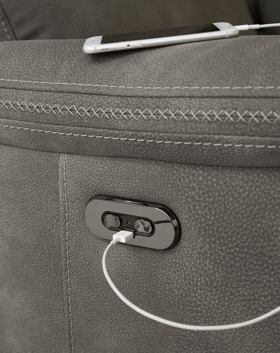 Next-Gen DuraPella Power Reclining Loveseat with Console - BWO Furniture & Mattresses