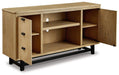 Freslowe Large TV Stand - BWO Furniture & Mattresses