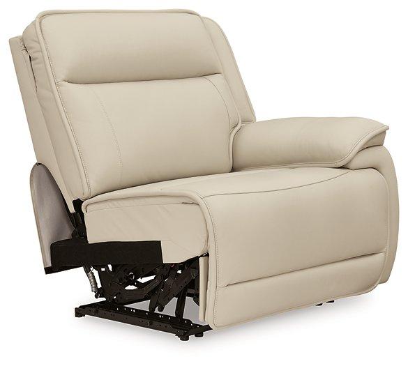 Double Deal Power Reclining Loveseat Sectional - BWO Furniture & Mattresses