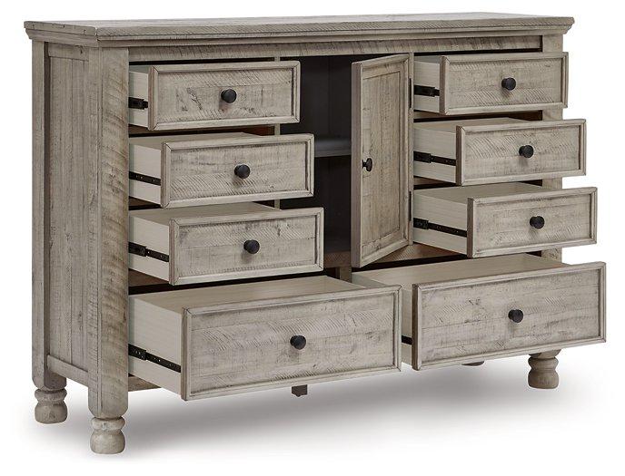 Harrastone Dresser and Mirror - BWO Furniture & Mattresses