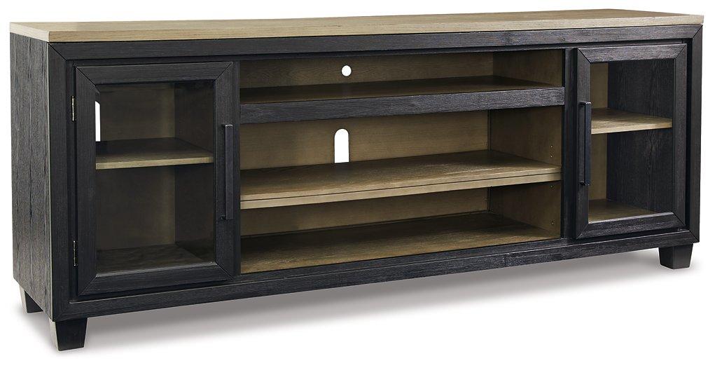 Foyland 83" TV Stand with Electric Fireplace - BWO Furniture & Mattresses