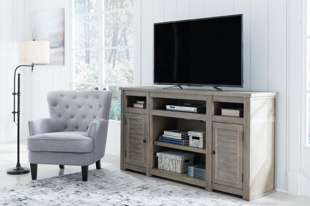 Moreshire 72" TV Stand with Electric Fireplace