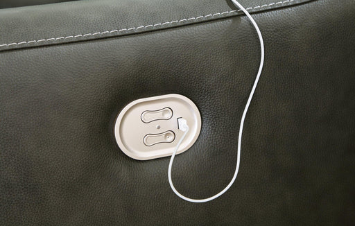 Center Line Power Reclining Sectional Loveseat - BWO Furniture & Mattresses