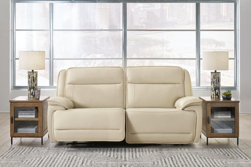 Double Deal Power Reclining Loveseat Sectional - BWO Furniture & Mattresses