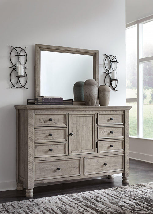 Harrastone Dresser and Mirror - BWO Furniture & Mattresses