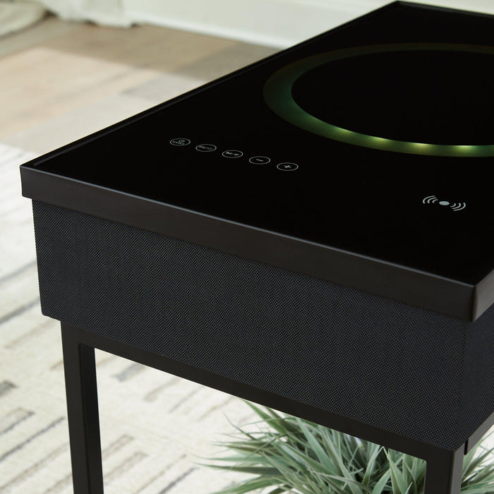 Gemmet Accent Table with Speaker - BWO Furniture & Mattresses