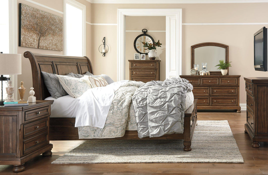 Flynnter Dresser and Mirror - BWO Furniture & Mattresses