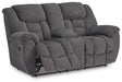 Foreside Reclining Loveseat with Console - BWO Furniture & Mattresses