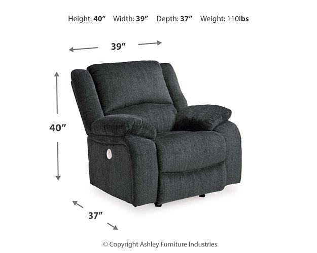 Draycoll Power Recliner - BWO Furniture & Mattresses