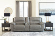 Dunleith 3-Piece Power Reclining Sectional Loveseat with Console - BWO Furniture & Mattresses