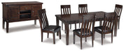 Haddigan Dining Set - BWO Furniture & Mattresses