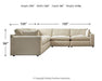 Elyza Sectional - BWO Furniture & Mattresses