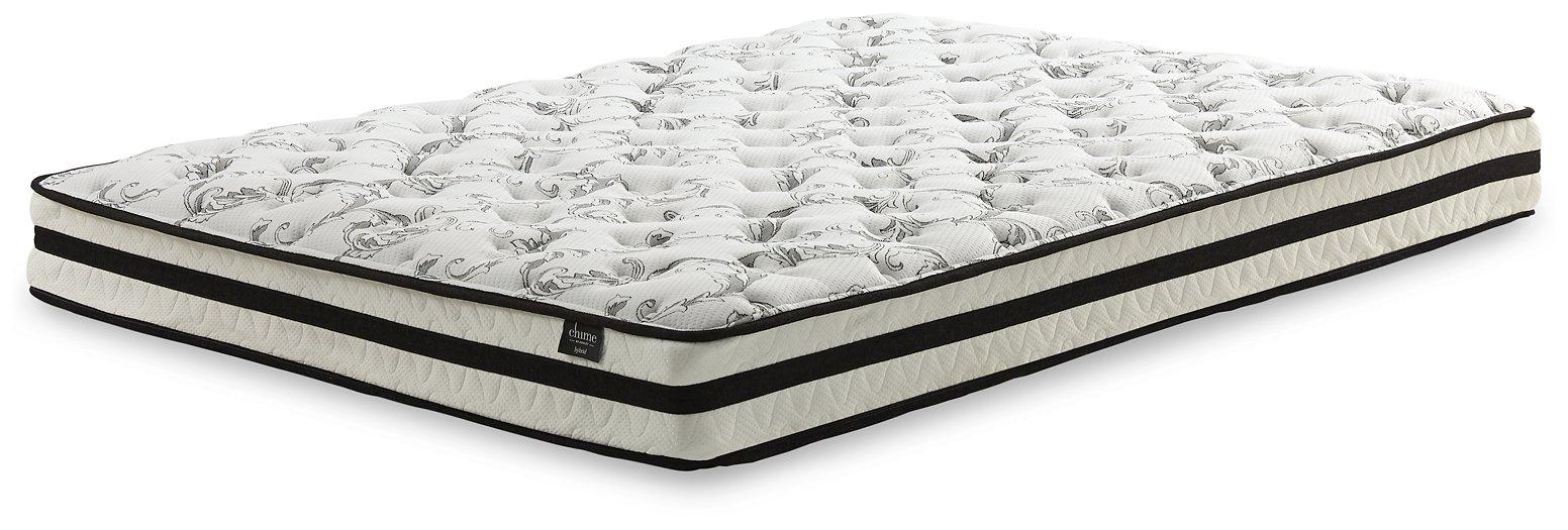 8 Inch Chime Innerspring Mattress Set - BWO Furniture & Mattresses
