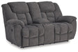 Foreside Reclining Loveseat with Console - BWO Furniture & Mattresses