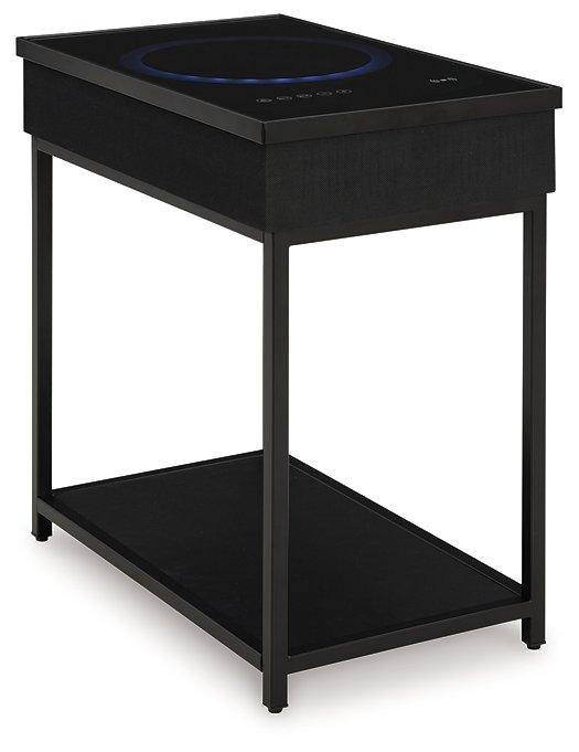 Gemmet Accent Table with Speaker - BWO Furniture & Mattresses