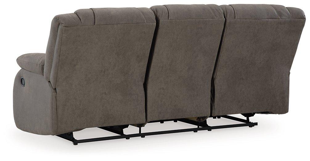 First Base Reclining Sofa - BWO Furniture & Mattresses