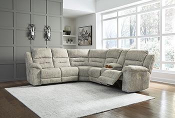 Family Den Power Reclining Sectional - BWO Furniture & Mattresses