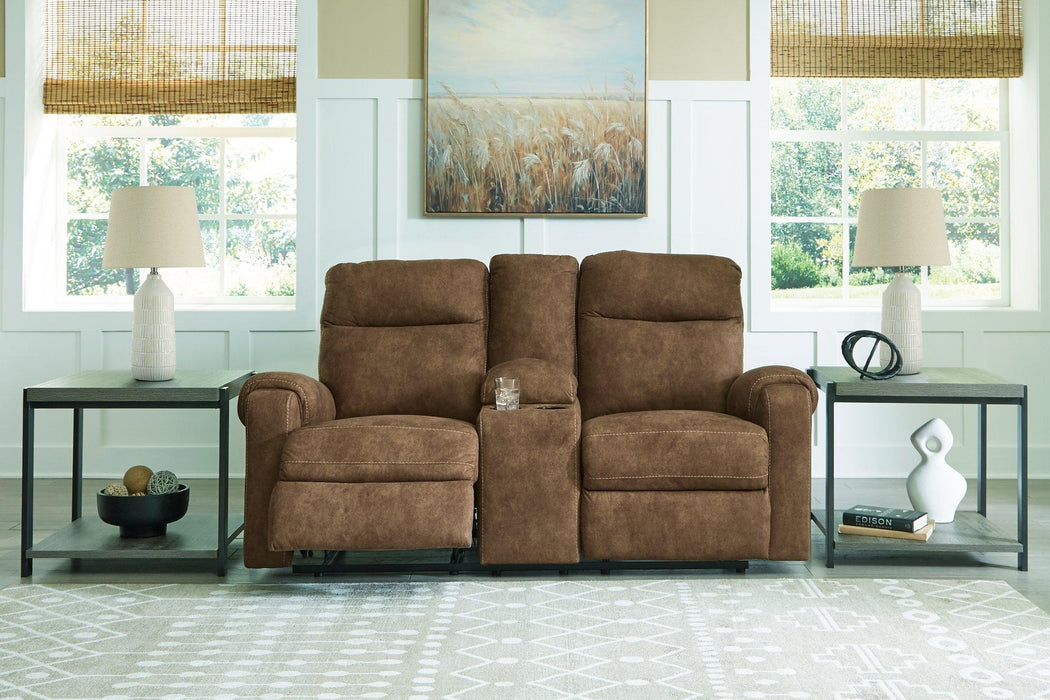 Edenwold Reclining Loveseat with Console - BWO Furniture & Mattresses