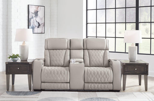 Boyington Power Reclining Loveseat with Console - BWO Furniture & Mattresses
