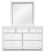 Fortman Dresser and Mirror - BWO Furniture & Mattresses