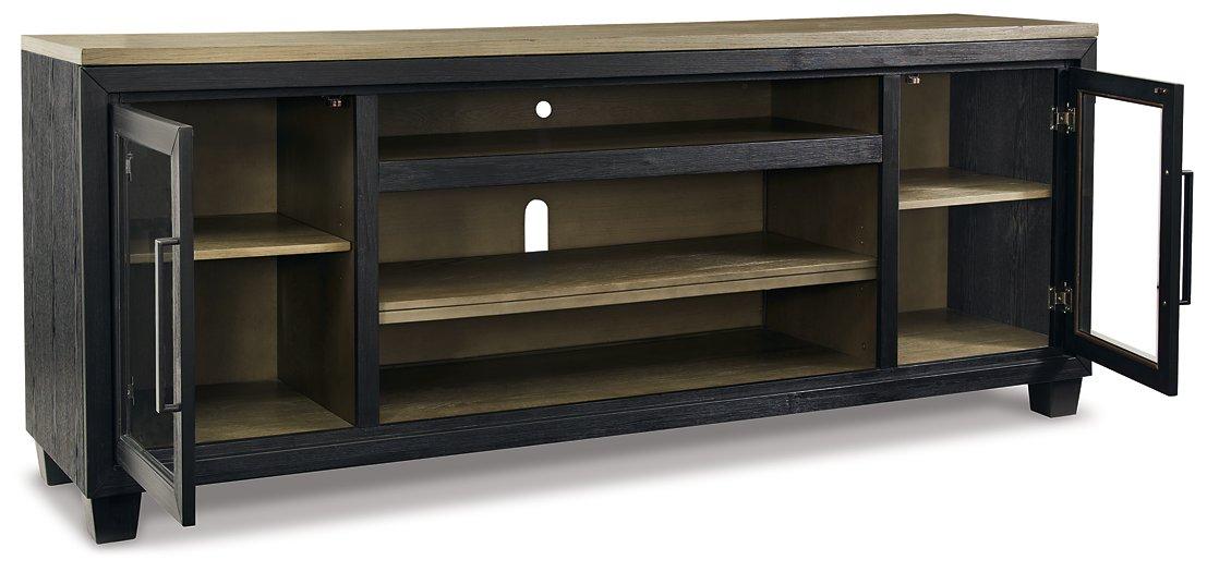 Foyland 83" TV Stand with Electric Fireplace - BWO Furniture & Mattresses