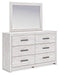 Cayboni Dresser and Mirror - BWO Furniture & Mattresses
